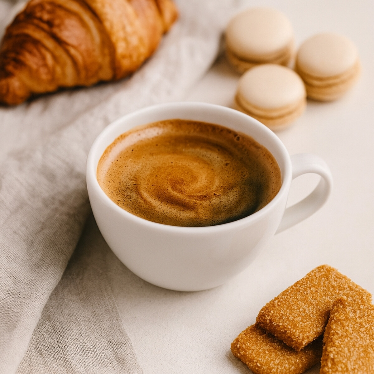 Pocillo de Té Jumbo Actualite 348 ml Blanco Porcelana 