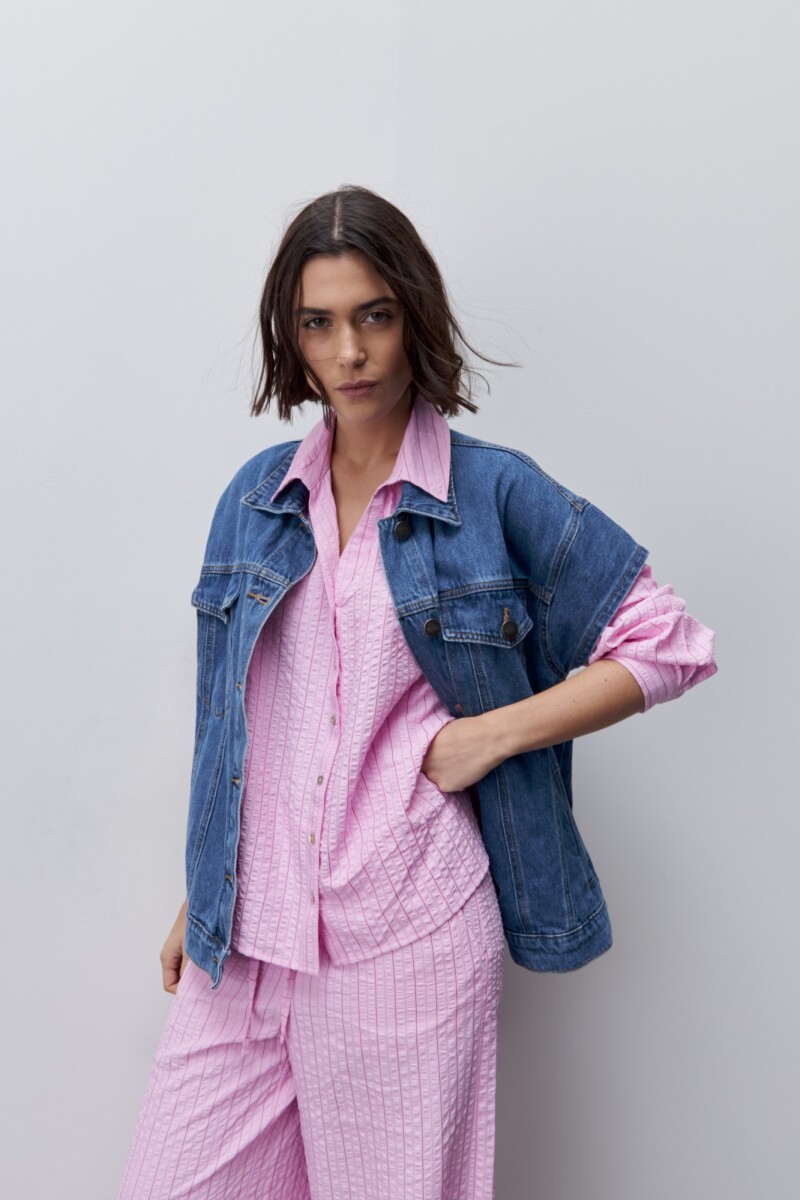 CAMISA PAD Fuxia