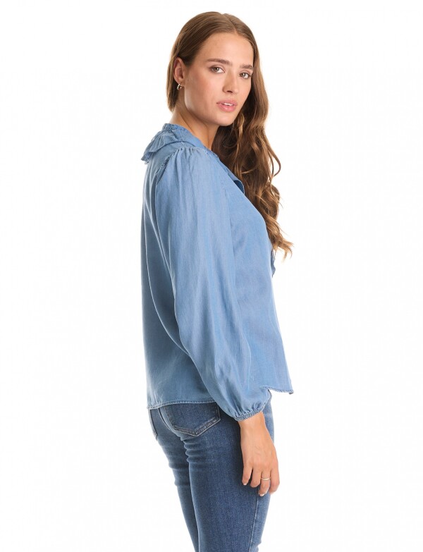 Blusa Lyocell Volados JEAN