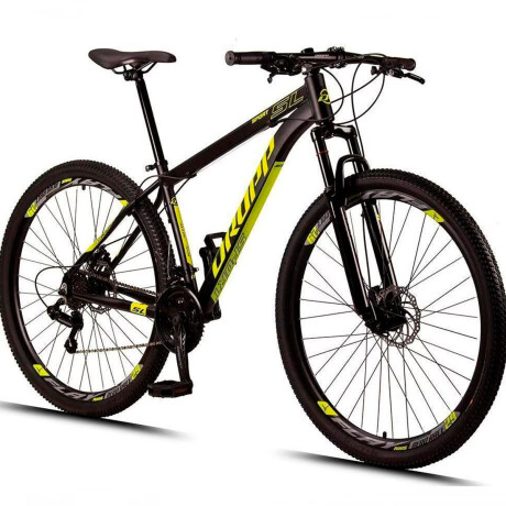 Bicicleta Montaña Dropp Rodado 29 Aluminio Cambios Shimano Negro Amarillo