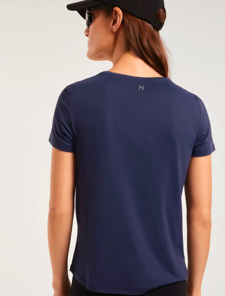 BLUSA DEPORTIVA SPORT CON PROTECCIÓN UV AZUL