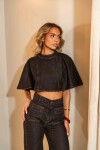 CAPA ALAIA BLACK DENIM CAPA ALAIA BLACK DENIM