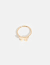 Anillos Chicos Metal Anillo De Mariposa - Dorado