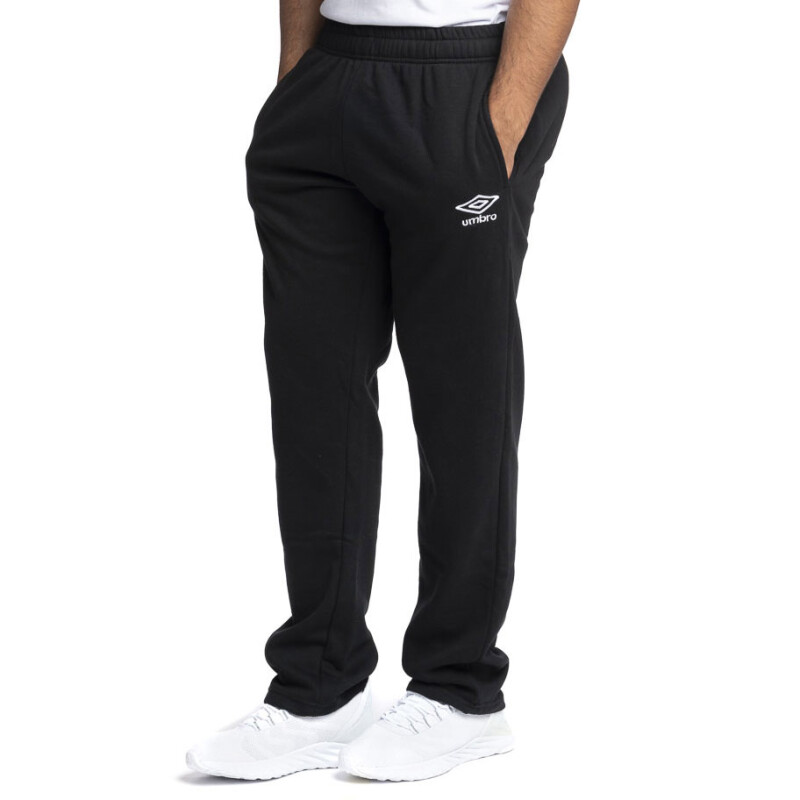 Pantalon de Hombre Umbro Felpa Negro