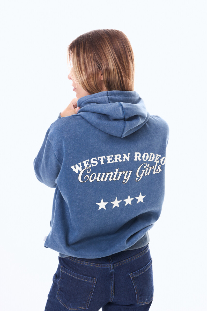 Buzo de felpa Itacare - Azul 