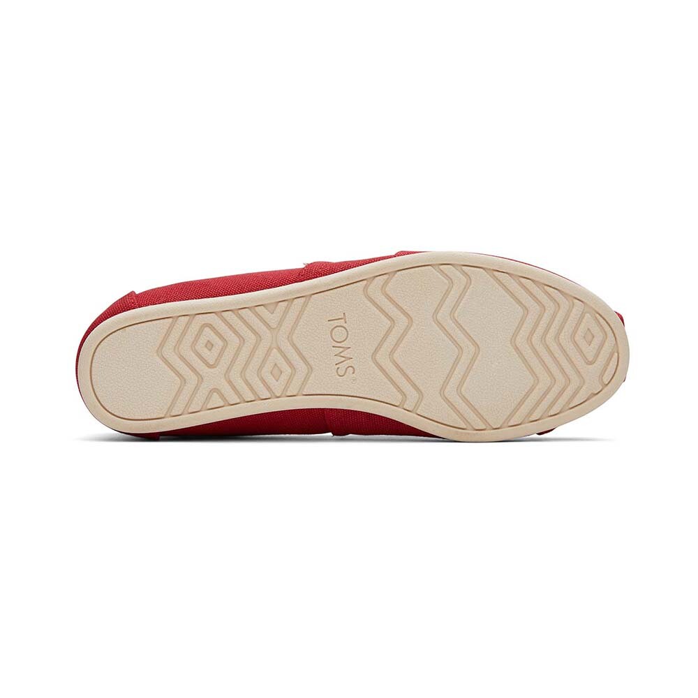 Alpargatas Recycled Cotton Mujer Red
