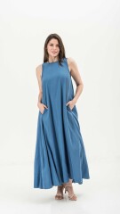 VESTIDO LIZE AZUL