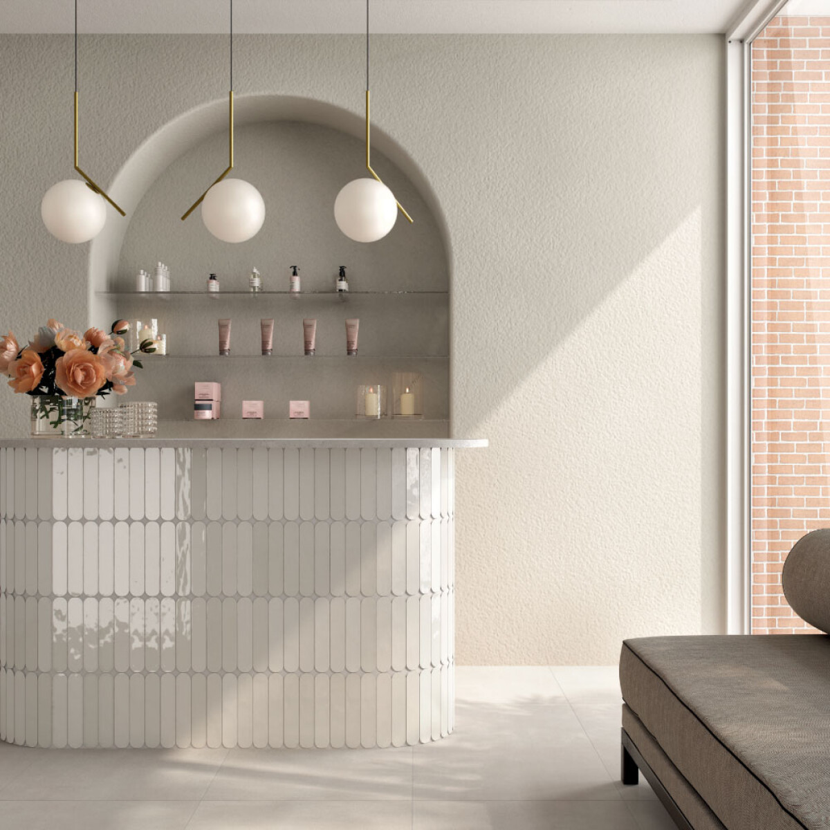 Porcelanato Metropolitan Glossy Beige - 0.67m2 