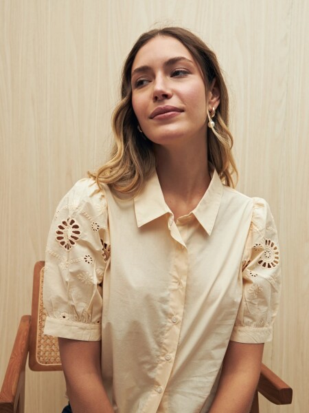 CAMISA ALLIE EMILIA DURAZNO