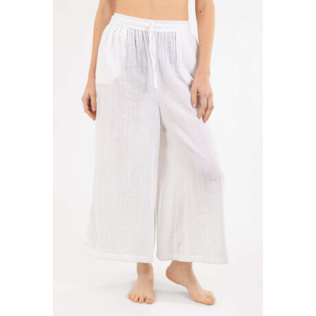 Pantalón tulum Blanco