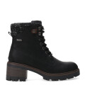 Botas de Mujer Miss Carol LAURION acordonada con Taco Negro