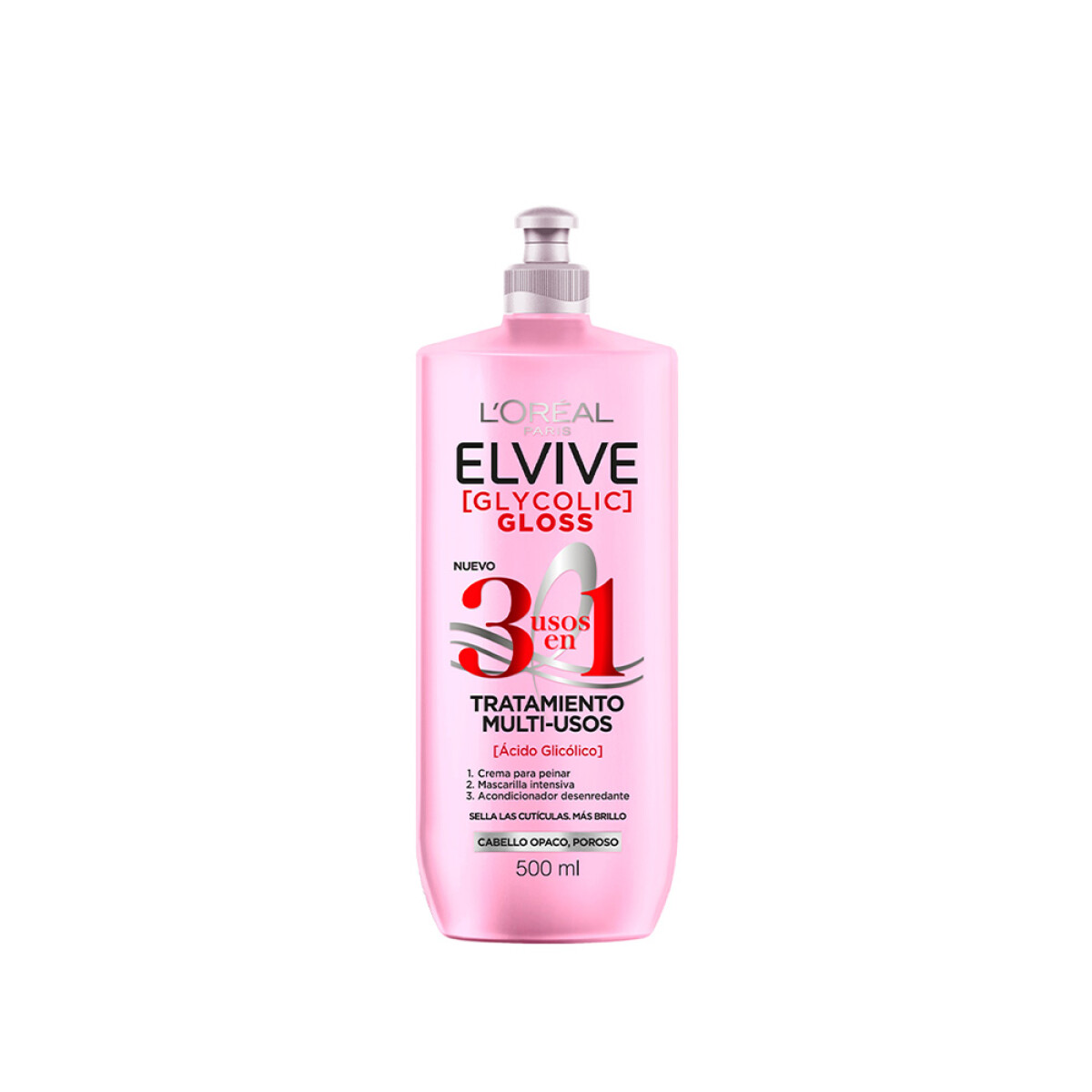ELVIVE CREMA DE PEINAR GLYCOLIC 3 EN 1 