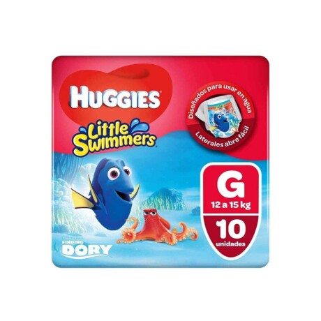 Pañales para Agua Huggies Little Swimmers G X 10 001