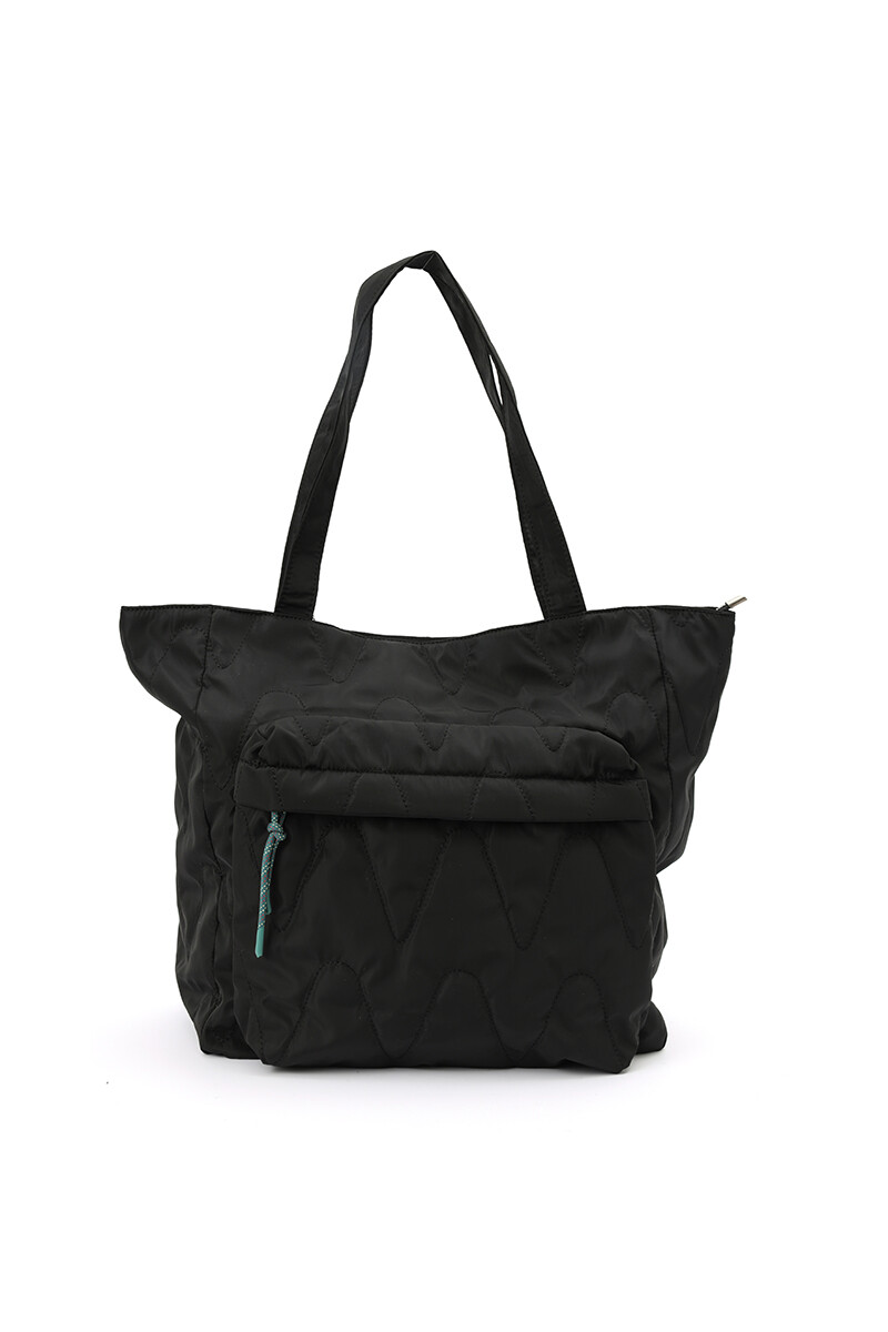 Bolso shopper Negro