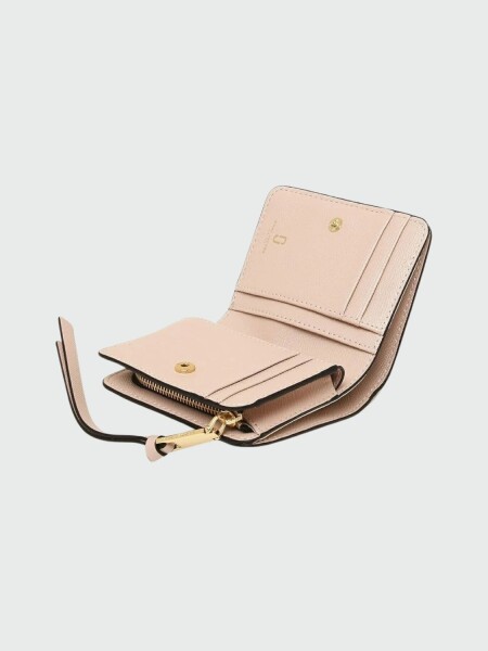MARC JACOBS - COMPACT MINI WALLET Beige