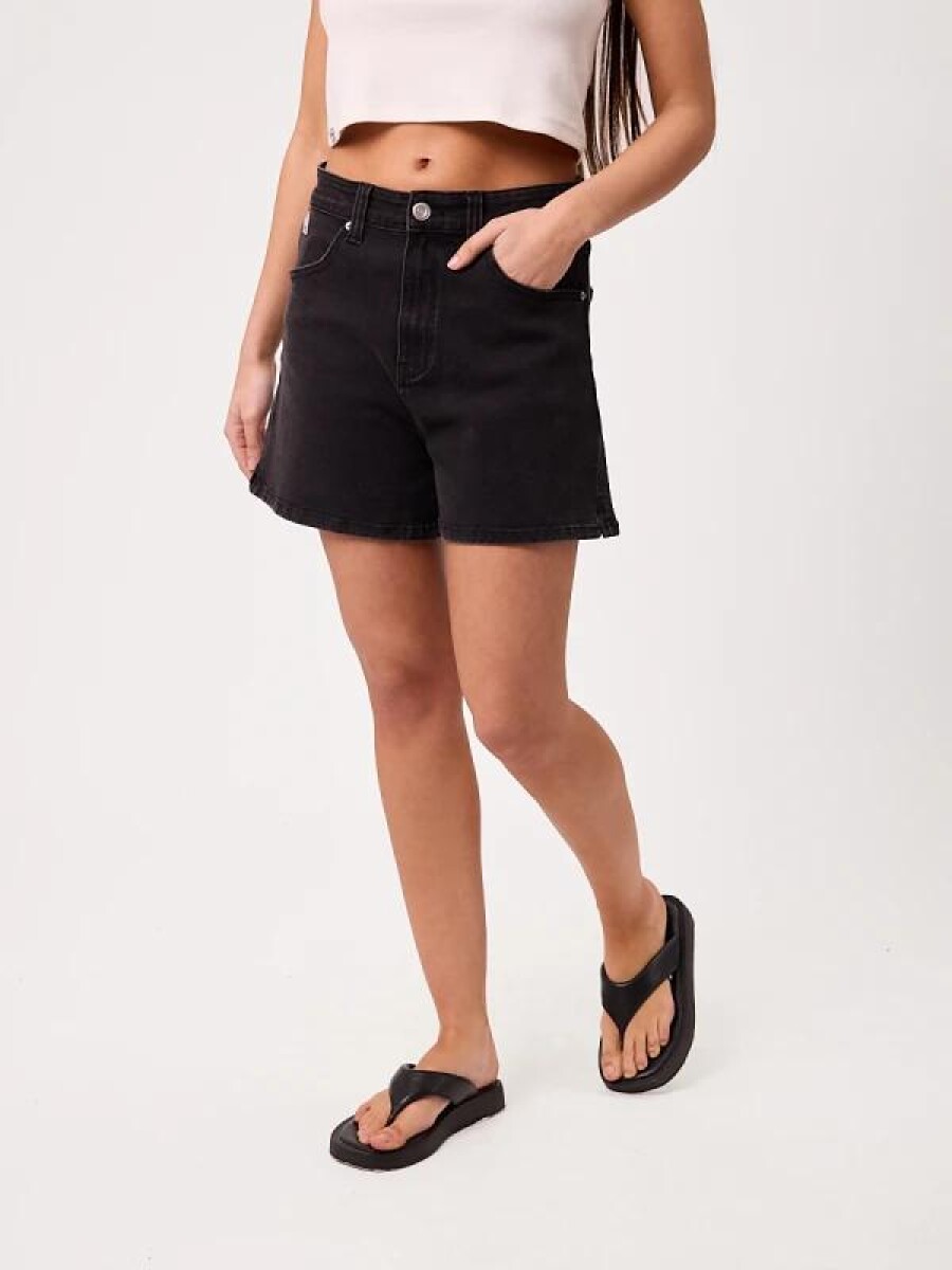 SHORT RUSTY SUZETTE MOM - NEGRO 