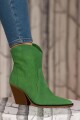 Bota Texana bordada Verde