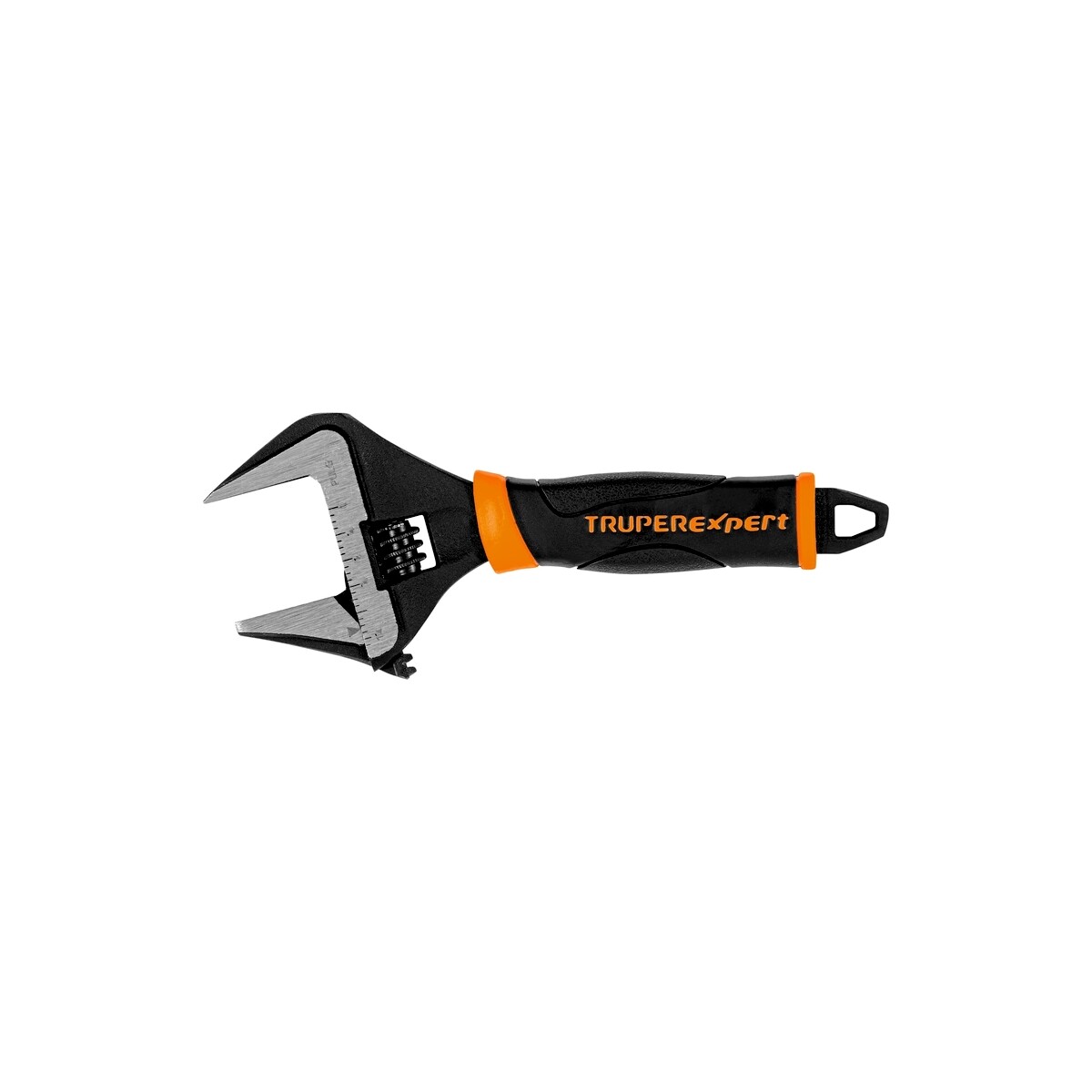 Llave a moleta 6" Truper ap 34mm Mgo ergonomico 