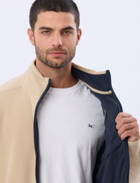 CAMPERA POLAR DE ABRIGO Beige