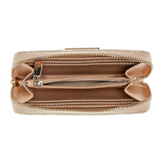 Billetera Guess Emelie Blanco Logo 0