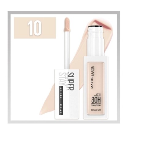 Maybelline Super Stay Corrector Líquido Active Wear Nº10 30H 10 ml | Fórmula Ligera con Efecto Natural Maybelline Super Stay Corrector Líquido Active Wear Nº10 30H 10 ml | Fórmula Ligera con Efecto Natural