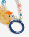 Llavero Acrilico Llavero Y Bag Charm Patito - Combinacion Multicolor