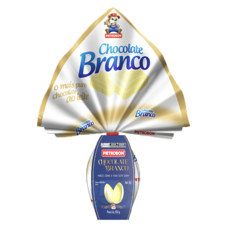 Huevo de Pascua Contentto 160 grs Blanco Huevo de Pascua Contentto 160 grs Blanco