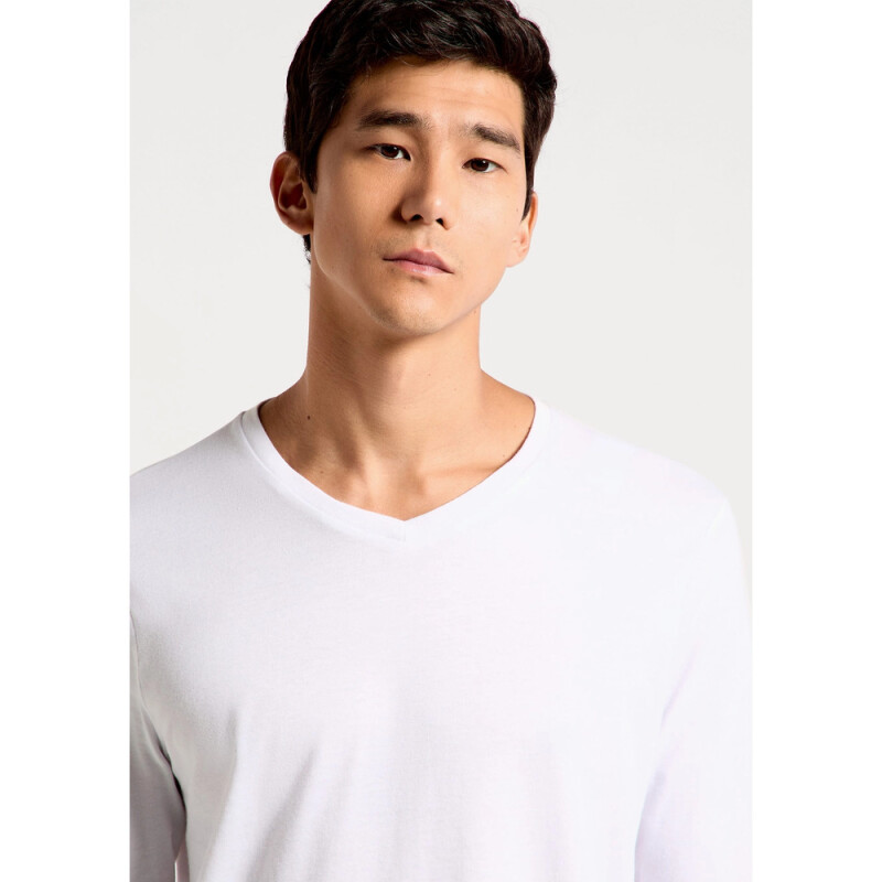 CAMISETA ML MASC BRANCO