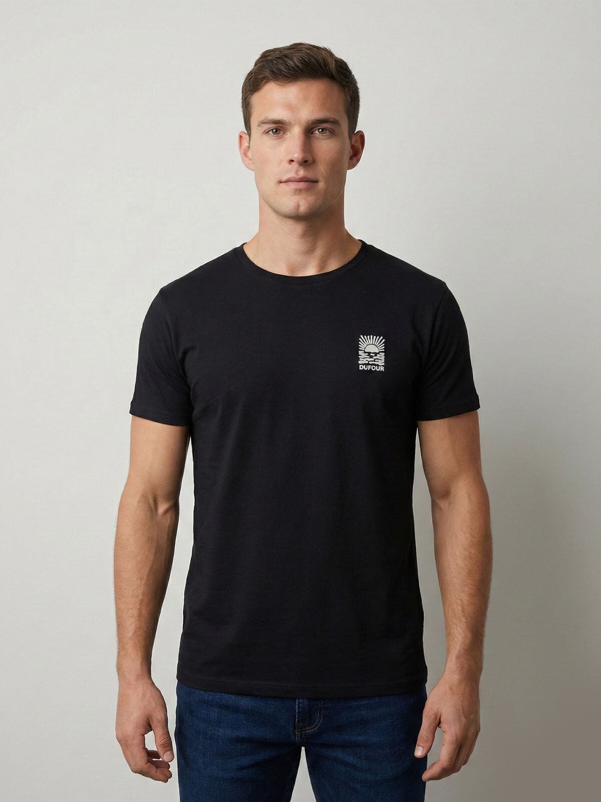 T-SHIRT SUNSET NEGRO