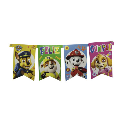 Cotillón Cartel Feliz Cumple Grande Paw Patrol U