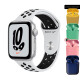 Apple Watch Nike Se Gps 44mm Caja De Aluminio Plata + Auriculares