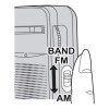 Radio Portátil Panasonic Am/fm A Pilas modelo Rf-p50d Radio Portátil Panasonic Am/fm A Pilas modelo Rf-p50d