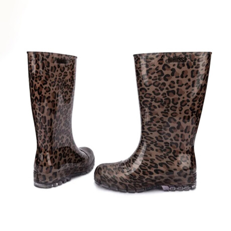 Botas Melissa de Dama - MELISSA WELLY - 33867AY482 CRISTAL/MARRON/NEGRO