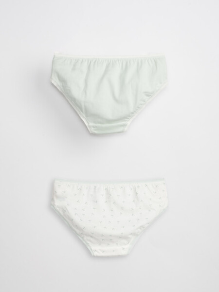 Pack x2 bombachas Cerezas Verde