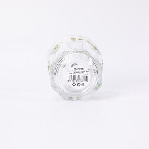 VASO DE VIDRIO OCTOGONAL COLECCIÓN PALTA CON SORBETE – 430 ML VASO DE VIDRIO OCTOGONAL COLECCIÓN PALTA CON SORBETE – 430 ML