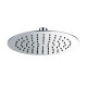 Roseta 40Cm Acero Inox Redonda Baño Brillo