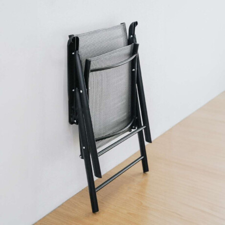 Silla de Textilina con apoyabrazos Plegable