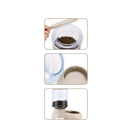 Dispensador de Comida Automatico 3.8 L Dispensador de Comida Automatico 3.8 L