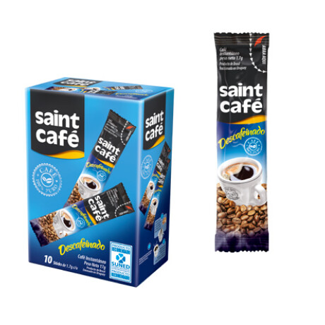 CAFE DESCAFEINADO SAINT X 10 UN 1.7G CAFE DESCAFEINADO SAINT X 10 UN 1.7G