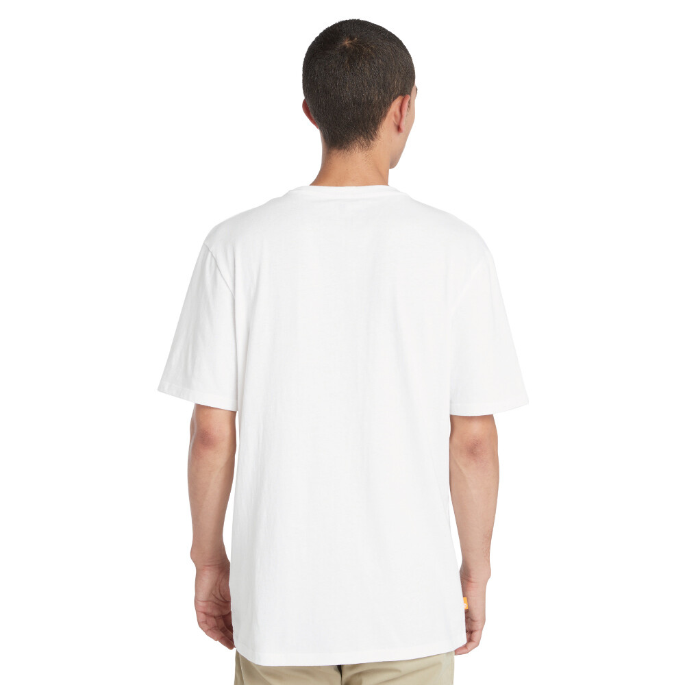 Polo US Tree Logo Short Sleeve Tee Hombre White