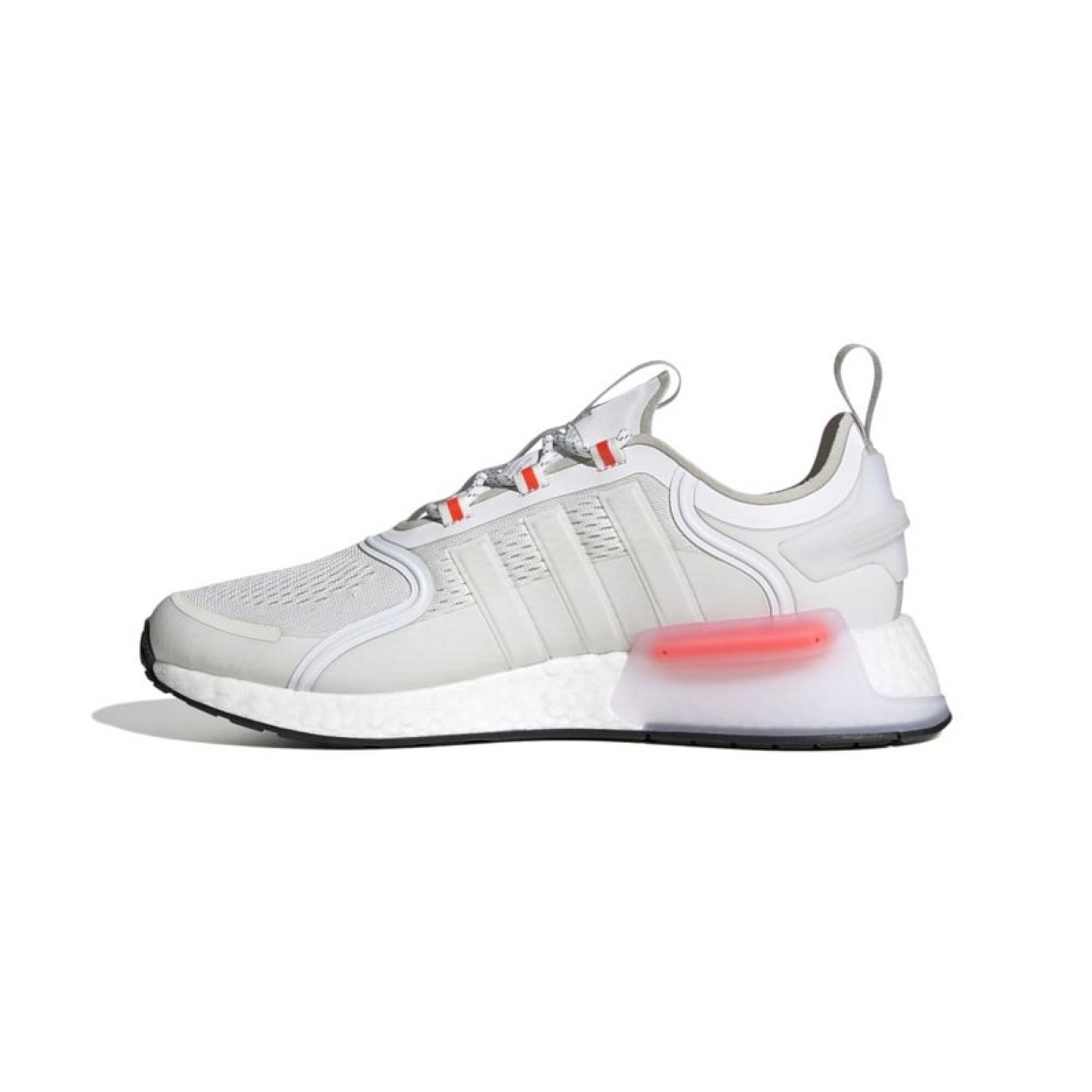 adidas gazelle silver green womens ADIDAS Big Kids' NMD Runner Casual Shoes, White main image 1