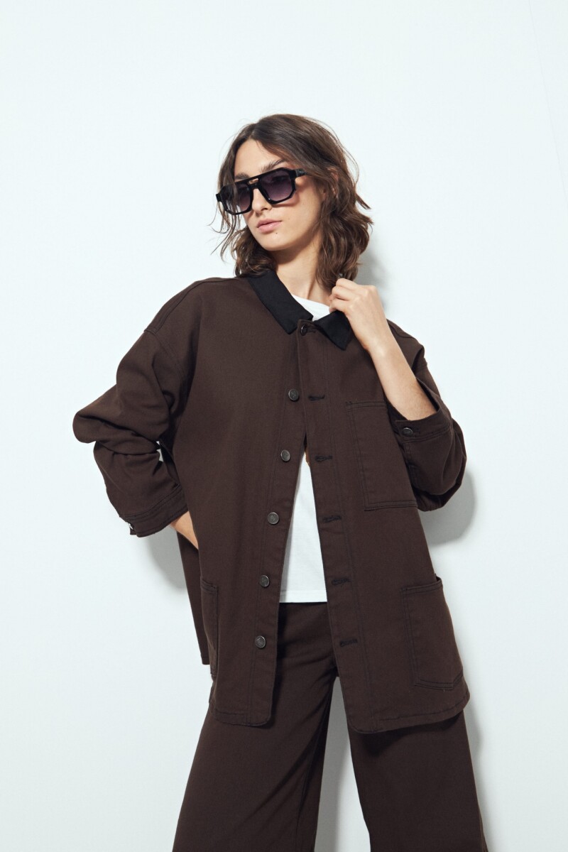 SOBRECAMISA OFELIA Chocolate