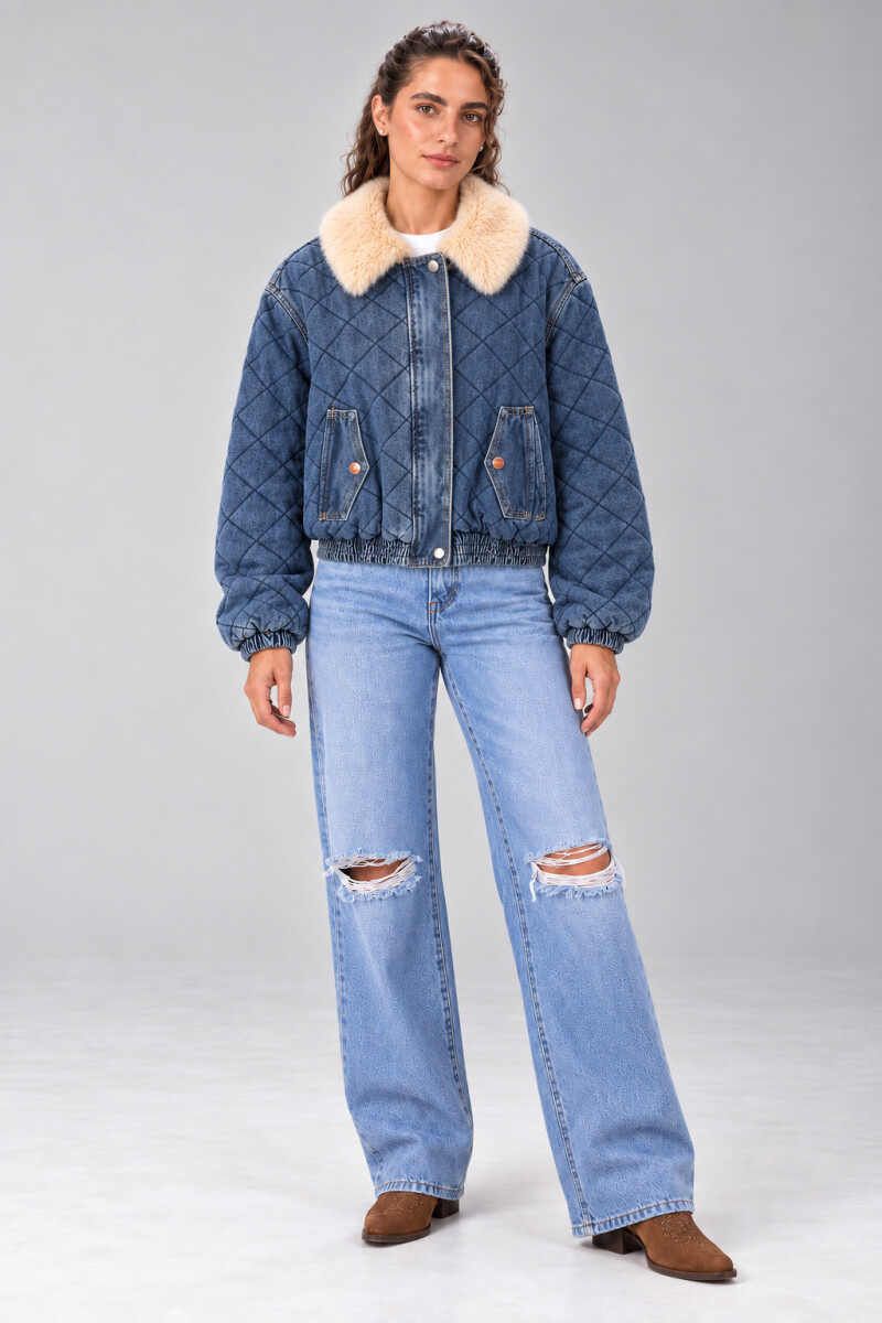 Campera New York - Azul 