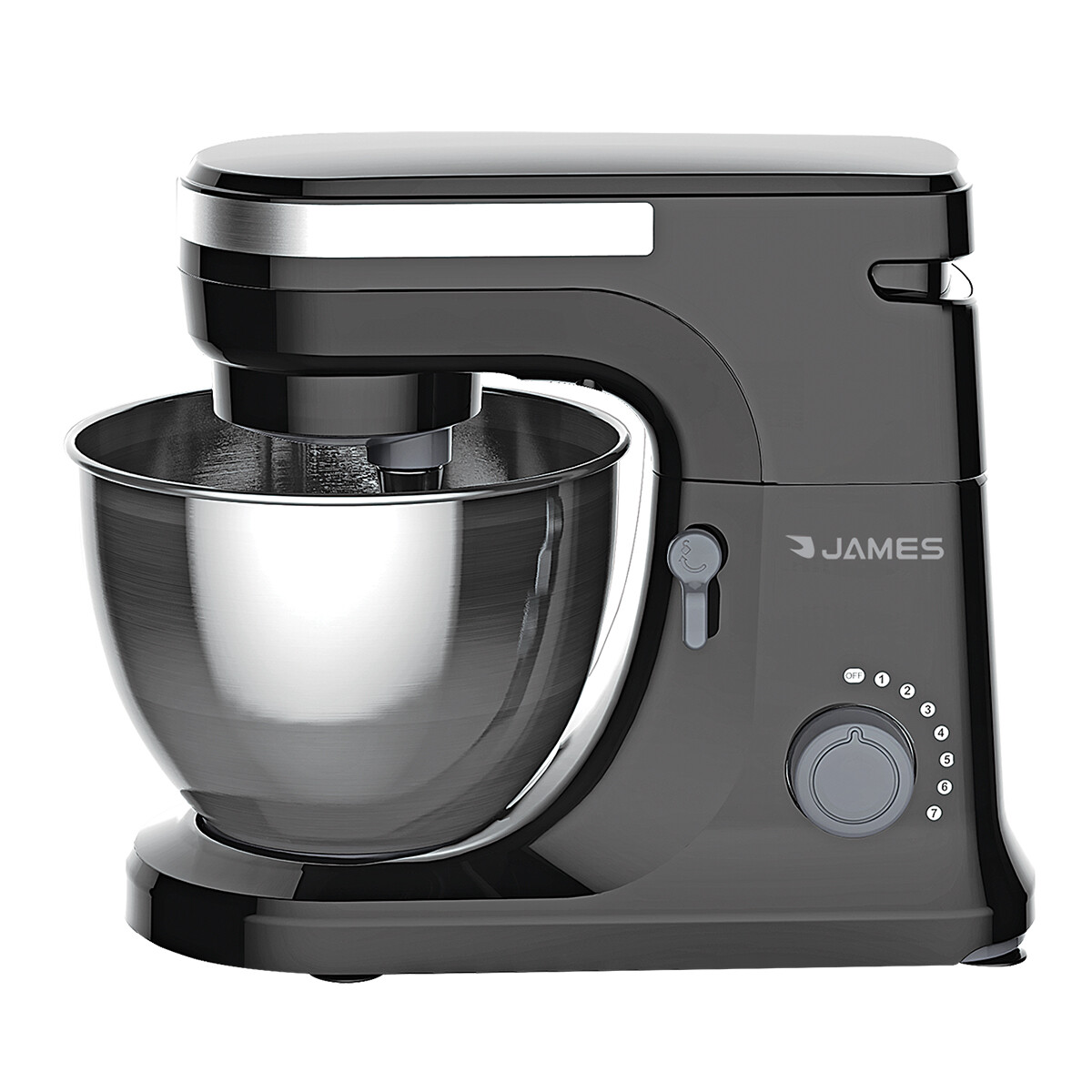 Batidora planetaria James BJPLA Negra 