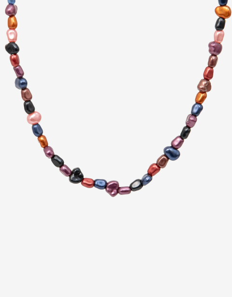 Collares Cortos Perla Collar Corto Perlas Multicolor - Combinacion Multicolor