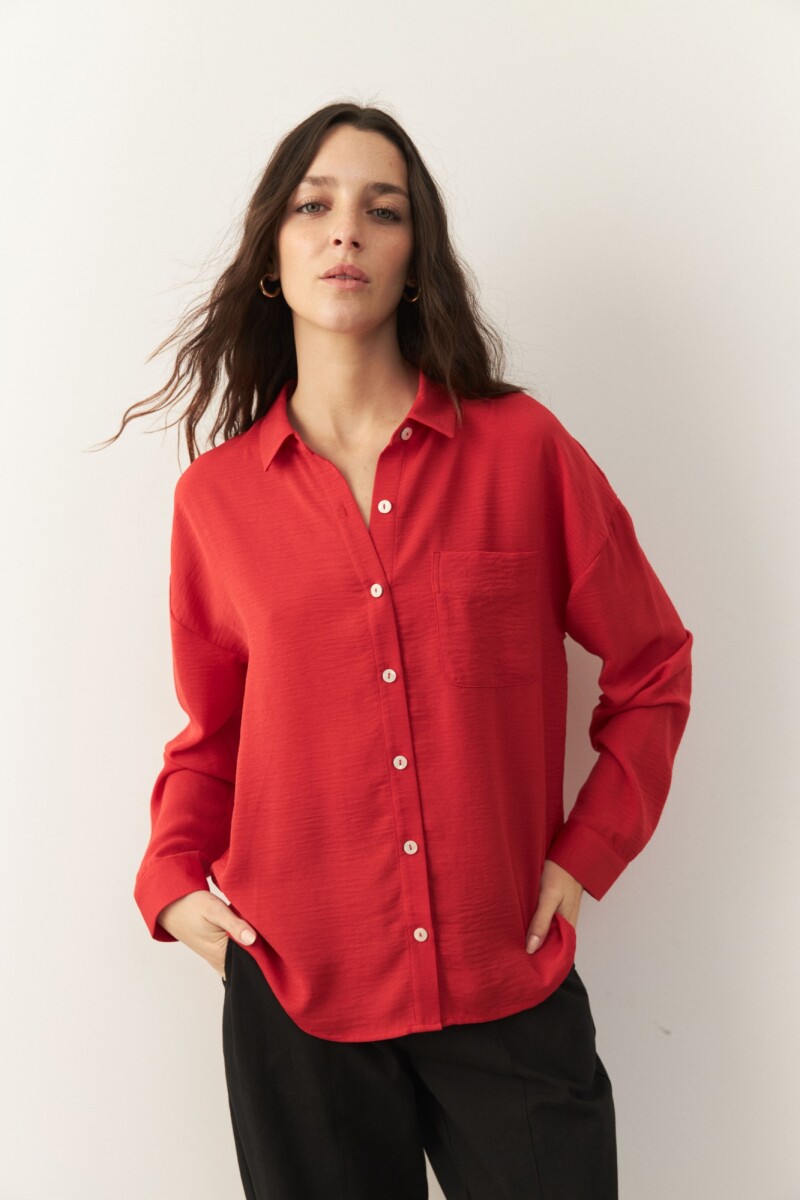 CAMISA AQUA - Rojo 