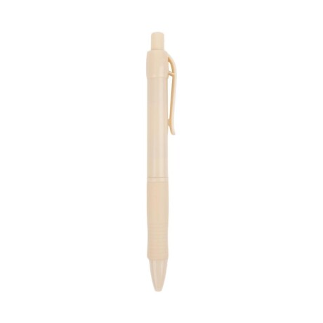Lapicera animalitos beige