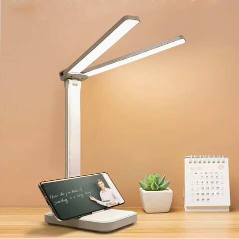 Lámpara LED blanca luz regulable cálida y fría carga USB Lámpara Led Blanca Luz Regulable Cálida Y Fría Carga Usb