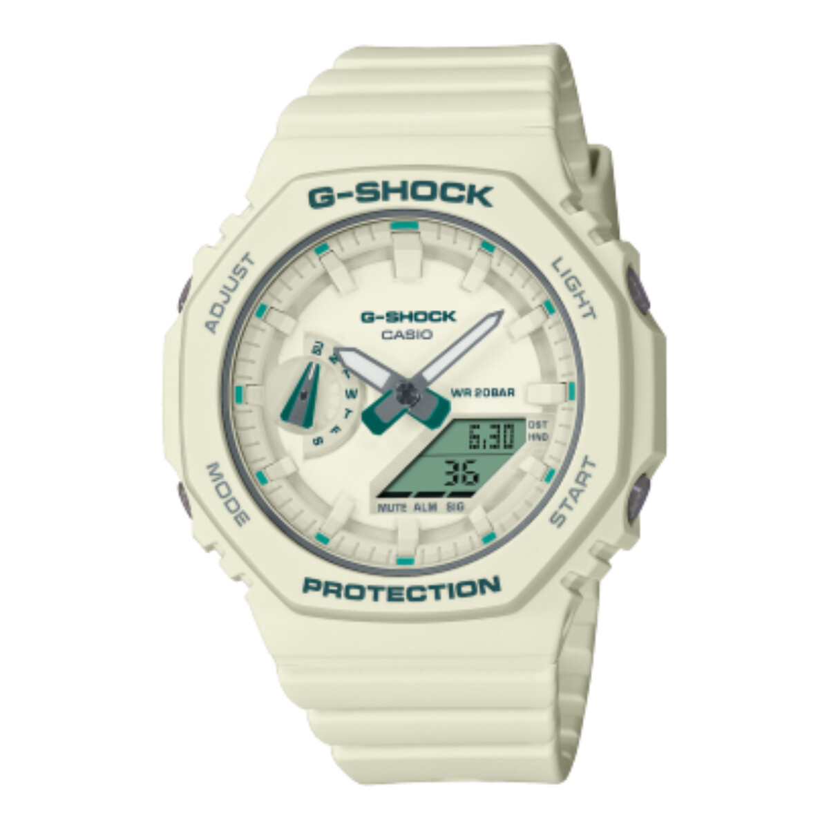 Reloj Casio Silicona Deportivo Beige 