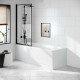 CERAMICA 30X59 BLANCO MATE RECTIFICADO BLANCO